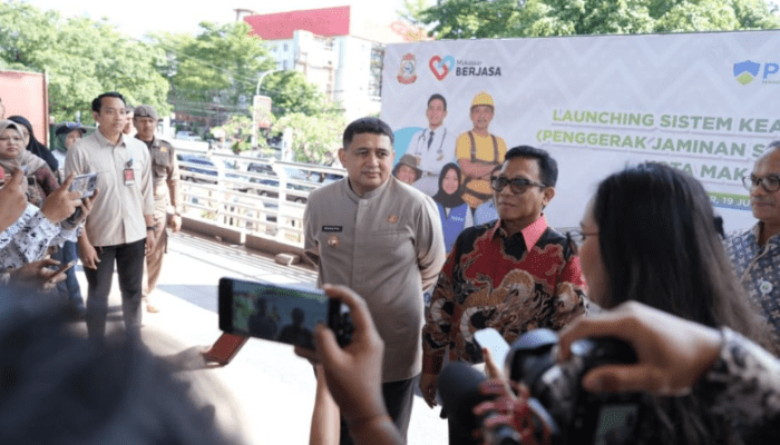 Luncurkan Makassar Berjasa, Pemkot Makassar Lindungi 81 Ribu Pekerja Rentan