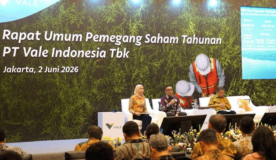 Rapat Umum Pemegang Saham Tahunan (RUPST) PT Vale Indonesia Tbk yang digelar pada Selasa (2/6/2026).