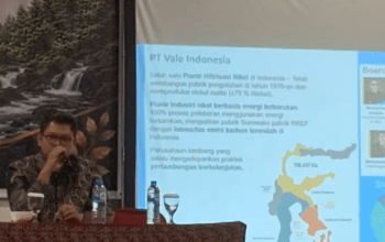 Senior Manager Environment and Reclamation PT Vale Indonesia, Muhammad Firdaus Muttaqi,