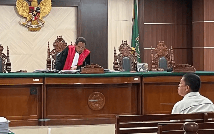 Ssidang praperadilan penetapan tersangka Bahtiar Baharuddin selaku pemohon di Pengadilan Negeri Makassar