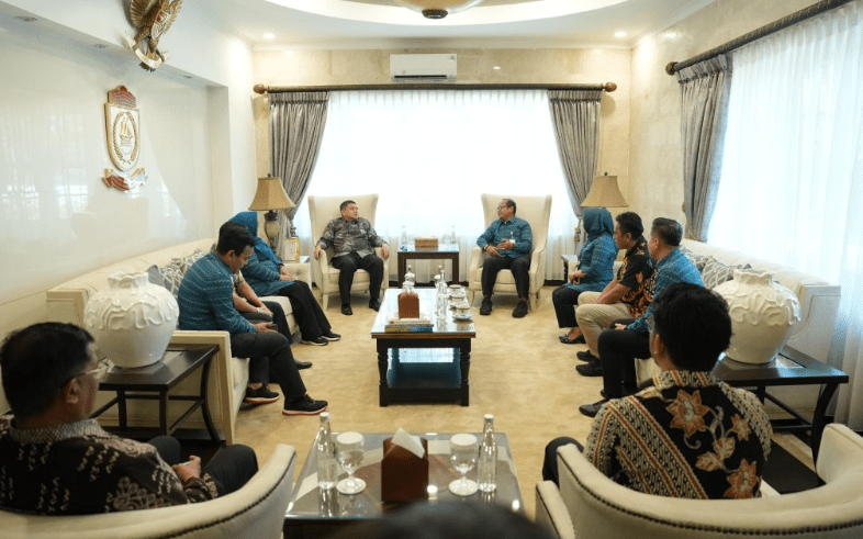 Wali Kota Makassar Sambut Silaturahmi Suci Ahmad, Kakanwil Baru BPJS Ketenagakerjaan Sulawesi Maluku