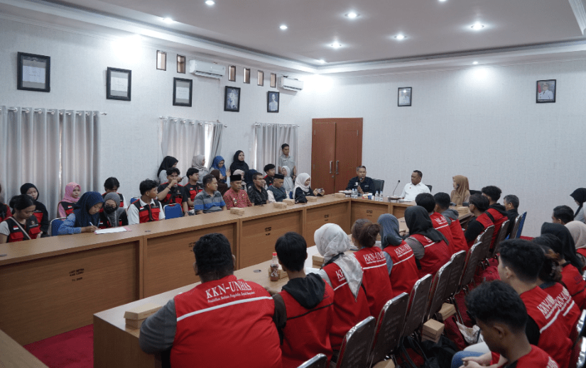 Bupati Luwu Terima 55 Mahasiswa KKN Unhas Gelombang 116