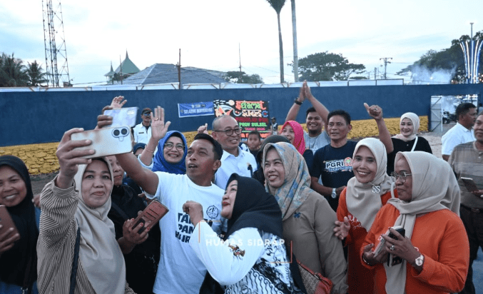 Bupati Sidrap Diserbu Peserta Porsenijar, Stadion Ganggawa Jadi Ruang Keakraban