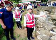 Gubernur Sulsel Ground Breaking Rehabilitasi DI Balombong Toraja Utara