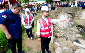 Gubernur Sulsel Mulai Rehabilitasi DI Balombong, Targetkan 800 Hektare Sawah Kembali Terairi