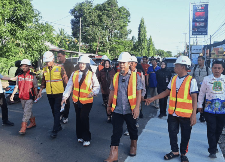 Gubernur Sulsel Tinjau Progres Ruas Pangkajene-Rappang di Sidrap