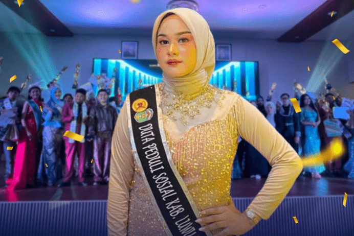 Harumkan Luwu Timur, Ferawati Sabet Juara Duta Peduli Sosial 2026 Tingkat Sulselbar