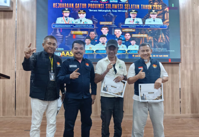 Juara Umum Kejurprov Catur Sulsel, Luwu Timur Kirim Sinyal Kuat Jelang Porprov