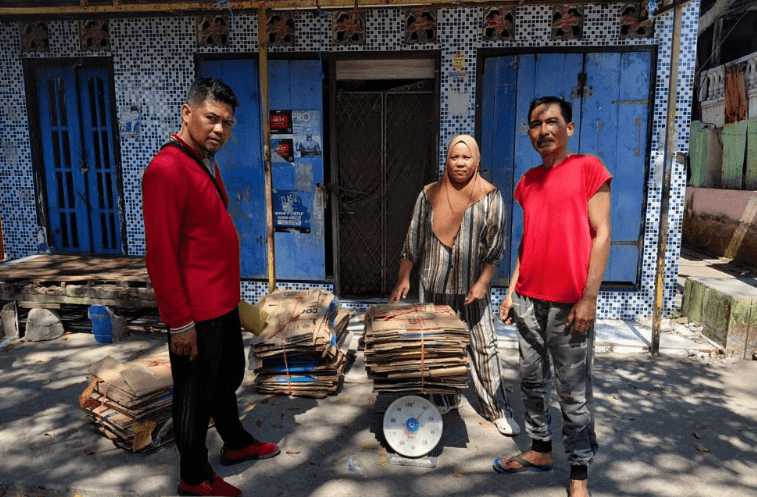 Kecamatan Ujung Pandang Edukasi Warga Pulau Lae-Lae Pilah Sampah