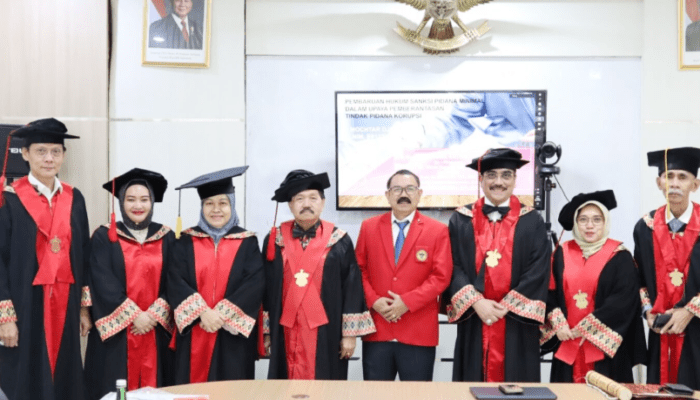 Mochtar Djuma Raih Gelar Doktor Unhas, Tawarkan Reformasi Sanksi Pidana untuk Koruptor