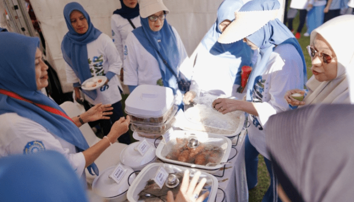 Nasi Santan Jadi Duta Kuliner Selayar di Festival HKG PKK Tingkat Nasional
