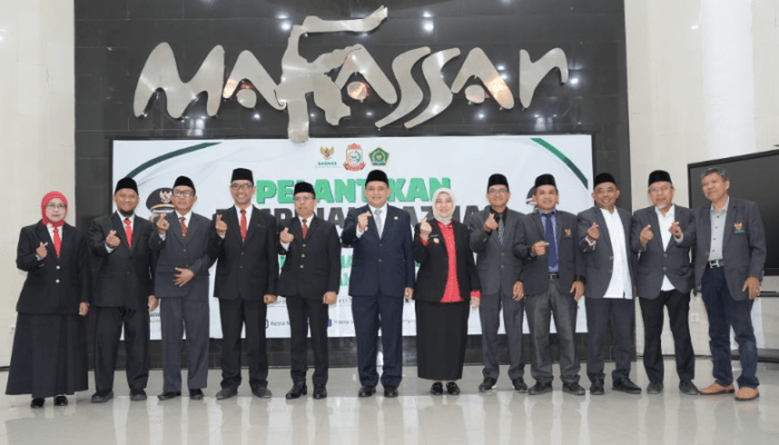 Lantik Pimpinan Baru BAZNAS Makassar, Munafri Dorong Pengelolaan Zakat Berbasis Data
