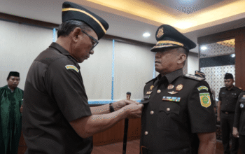 Pelantikan Aspidmil Kejati Sulsel Kolonel CHK Zulkarnain SH MH