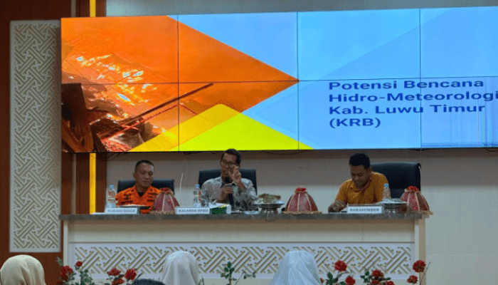 BPBD Luwu Timur Perkuat Kesiapsiagaan Bencana Melalui Sosialisasi Mitigasi