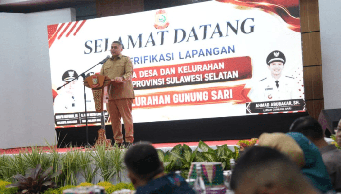Kelurahan Gunung Sari Jalani Verifikasi Provinsi, Appi Bidik Lolos ke Tingkat Nasional