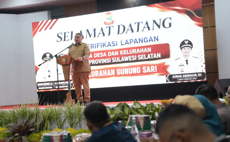Sambut Tim Verifikasi Provinsi, Munafri Tunjukkan Gunungsari sebagai Potret Kelurahan Unggul Makassar