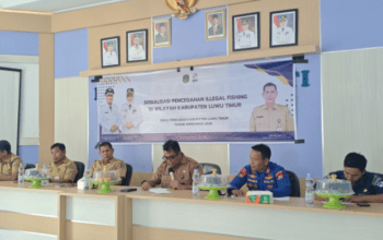 Selamatkan Danau Towuti, Pemkab Lutim Gandeng Polairud Berantas Illegal Fishing