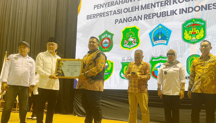 Sidrap Raih Penghargaan Nasional APDESI atas Komitmen Perkuat Ketahanan Pangan Desa