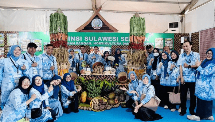 Sulsel Borong Tiga Gelar Juara di PENAS XVII, Stand Agribisnis Terbaik Nasional