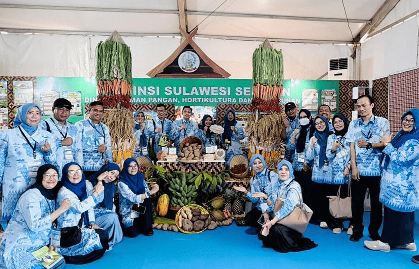 Sulsel Borong Tiga Gelar Juara di PENAS XVII Gorontalo, Stand Agribisnis Terbaik Kategori Provinsi