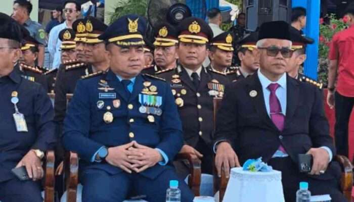 HUT Bhayangkara ke-80, KBO BINDA Sulsel Hadiri Upacara Bersama Forkopimda Sulsel