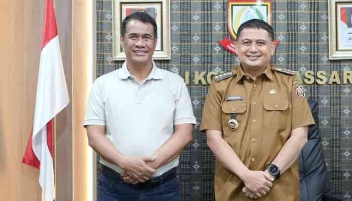 Mentan Amran dan Wali Kota Makassar Bahas Investasi hingga Urban Farming Berbasis IoT
