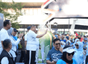 Appi Lepas Ribuan Peserta PPNI Fun Run dan Jalan Sehat Gerakan Koperasi di Makassar