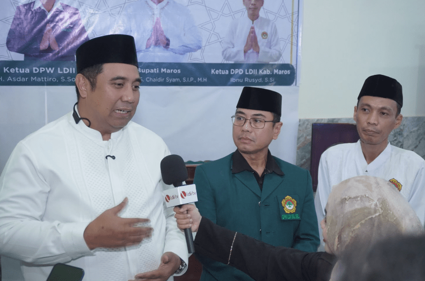 Bupati Maros Apresiasi LDII, Sebut Membangun Karakter Lebih Sulit dari Infrastruktur