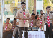 Lepas Kontingen Jamnas XII, Bupati Sidrap Siapkan Kebangkitan Gerakan Pramuka