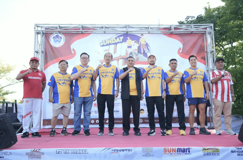 FunWalk PSMTI Sulsel Semarakkan HUT RI