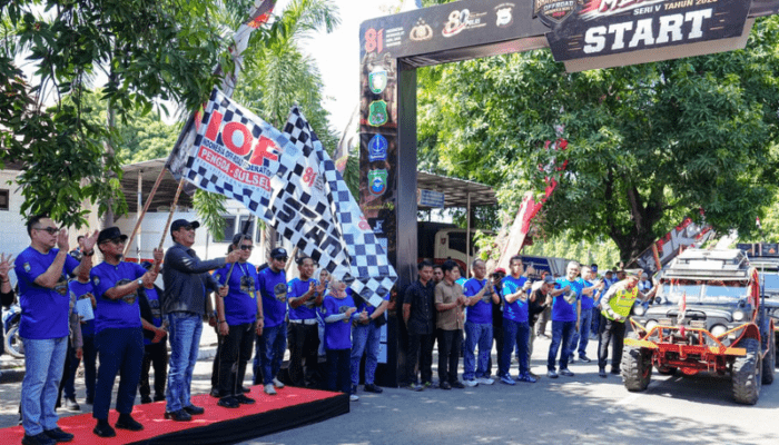 Bhayangkara Off-Road Merdeka Seri V Dimulai, 500 Peserta Jelajahi Makassar hingga Parepare