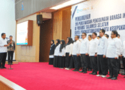 Tim Pengawasan Bahasa Indonesia Sulsel Dikukuhkan, Jufri Rahman Jadi Ketua