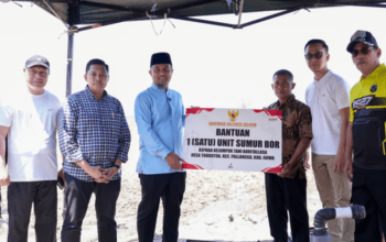 Pemprov Sulsel Salurkan Sumur Bor untuk Petani di Gowa, Air Sawah 40 Hektare Diperkuat