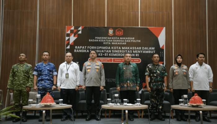 Jelang HUT ke-81 RI, Wali Kota Makassar Perkuat Tiga Pilar hingga Tingkat Lorong