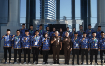 Kajati Sulsel Lepas Kontingen Kejaksaan RI ke MTQ VIII KORPRI Nasional 2026