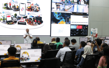 Kominfo Makassar Perkenalkan Transformasi Digital kepada Peserta Australia Awards Short Course