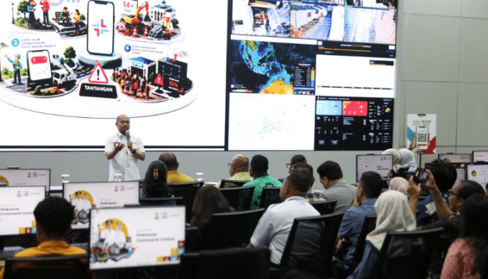 Kominfo Makassar Perkenalkan Transformasi Digital kepada Peserta Australia Awards Short Course