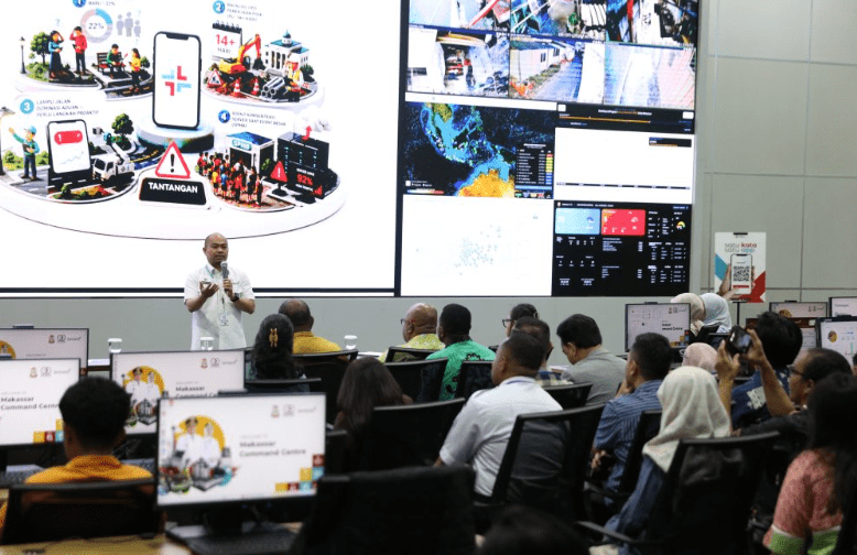 Kominfo Makassar Terima Kunjungan Australia Awards