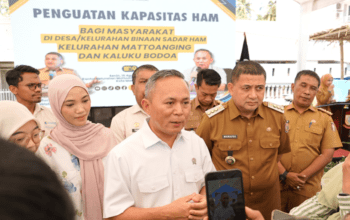 Kota Makassar Jadi Percontohan Nasional, Dua Kelurahan Ditetapkan sebagai Binaan Sadar HAM