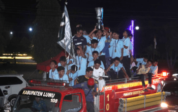 PS Luwu U-15 Juara Piala Suratin, Pemkab Luwu: Ini Kemenangan Seluruh Masyarakat