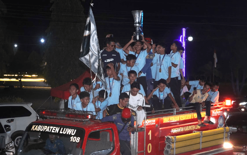 PS Luwu U-15 Juara Piala Suratin