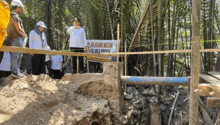 Puluhan Tahun Rusak, Jembatan Kaccia Barombong Kini Dibangun Permanen