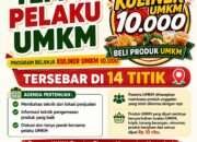Yayasan UMKM Bangkit Siapkan 14 Titik Penjualan Produk UMKM Serba Rp10 Ribu