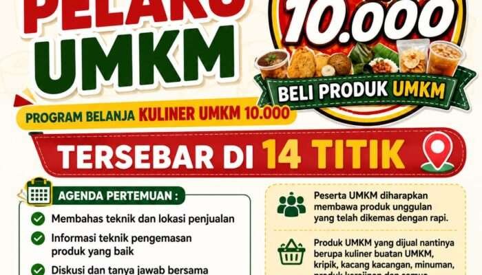 Yayasan UMKM Bangkit Siapkan 14 Titik Penjualan Produk UMKM Serba Rp10 Ribu