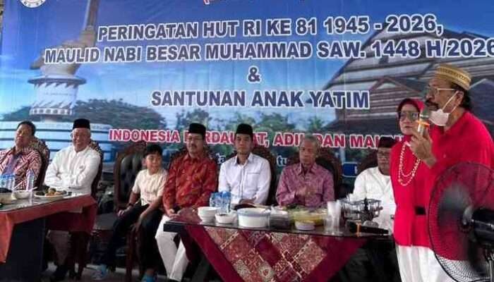 Rawat Silaturahmi di Tanah Rantau, KKLR Gelar Maulid Nabi Muhammad dan Santuni Anak Yatim