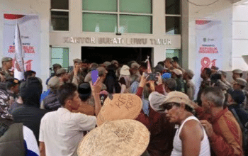 Potret Aksi Demo HTN Petani Luwu Timur, 24 September 2026 lalu (Foto: IST)