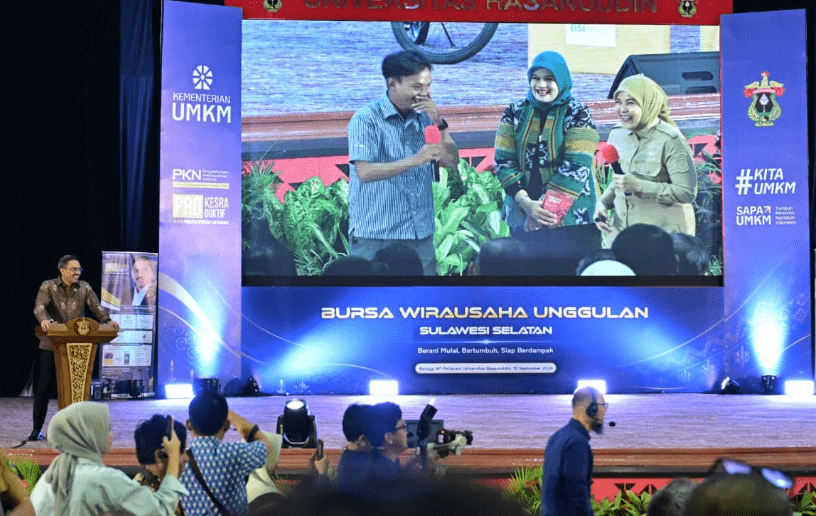 Hadiri Bursa Wirausaha Unggulan Sulsel, Aliyah Mustika Ilham Perkuat Dukungan bagi UMKM
