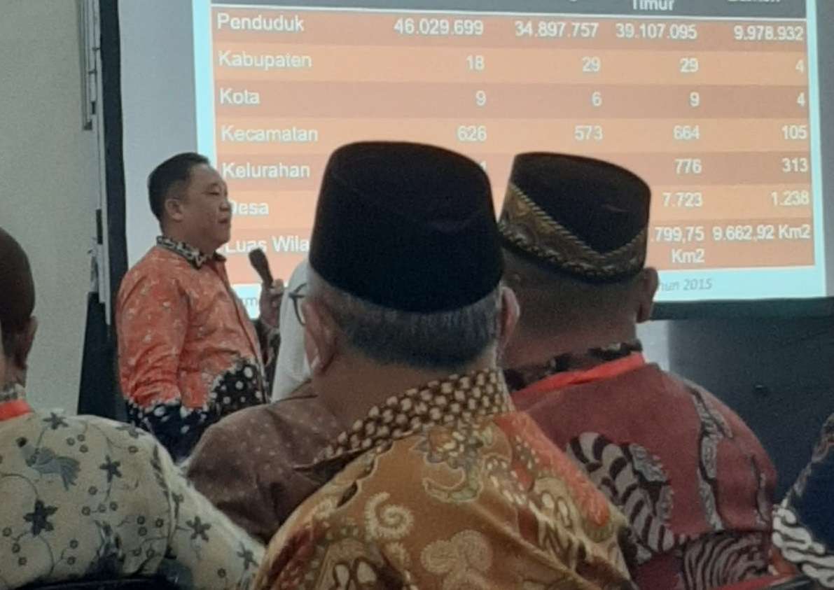 Guru Besar Ilmu Pemerintahan Institut Pemerintahan Dalam Negeri (IPDN), Prof. Fernandes Simangunsong pada Rapat Pimpinan Nasional (Rapimnas) Forum Koordinasi Nasional Percepatan Pembentukan Daerah Otonom Baru Seluruh Indonesia (Forkonas PP DOB), Selasa (29/9/2026).