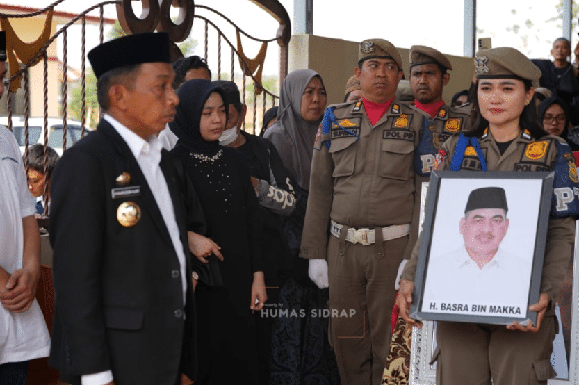 Syaharuddin Alrif Pimpin Pelepasan Jenazah Mantan Penjabat Bupati Sidrap