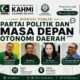 Lewat Diskusi Publik, KAHMI Sulsel Bakal Bahas Partai Politik dan Masa Depan Otonomi Daerah